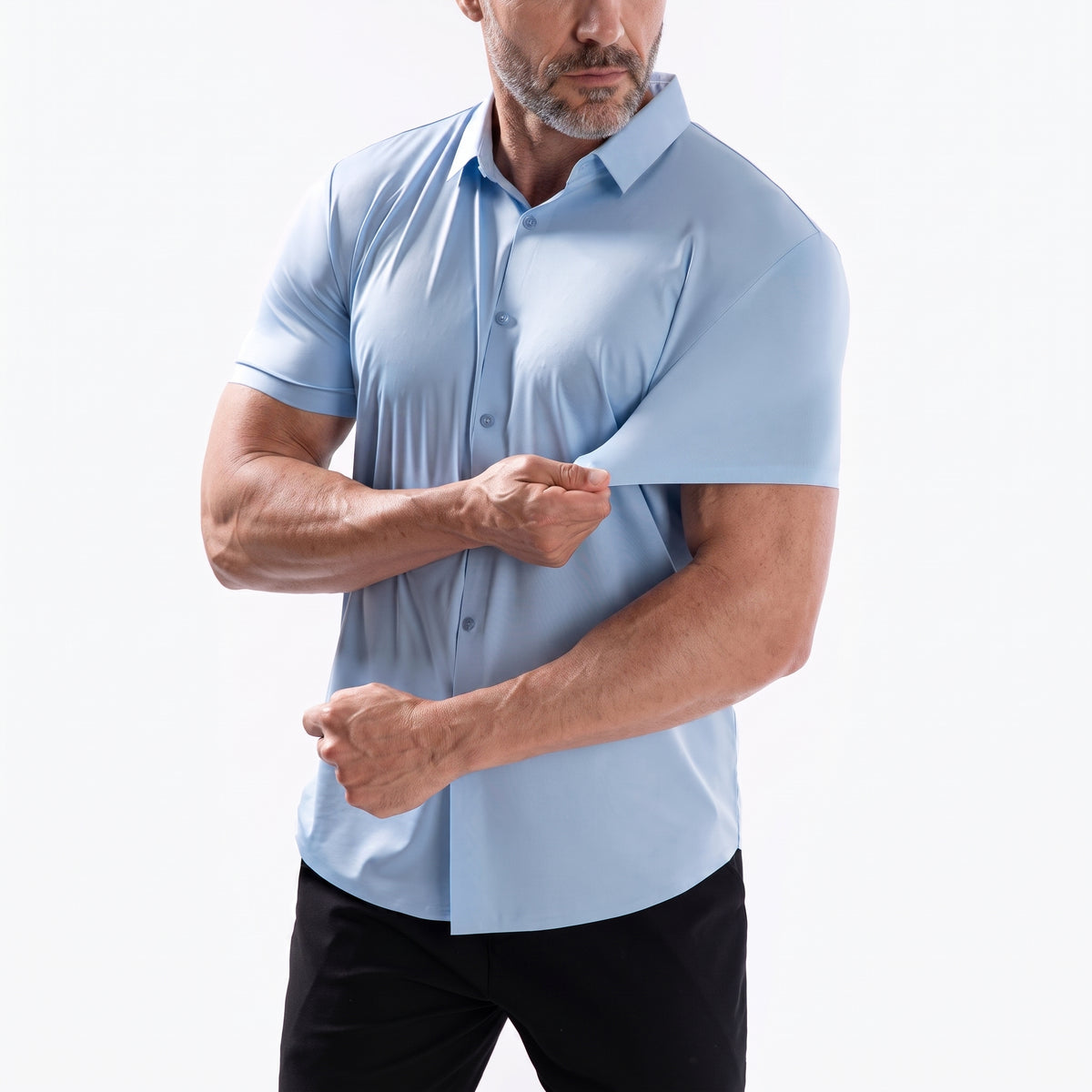Viral Mog Stretch Shirt