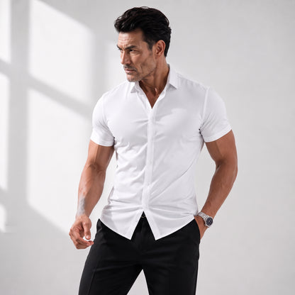 Viral Mog Stretch Shirt
