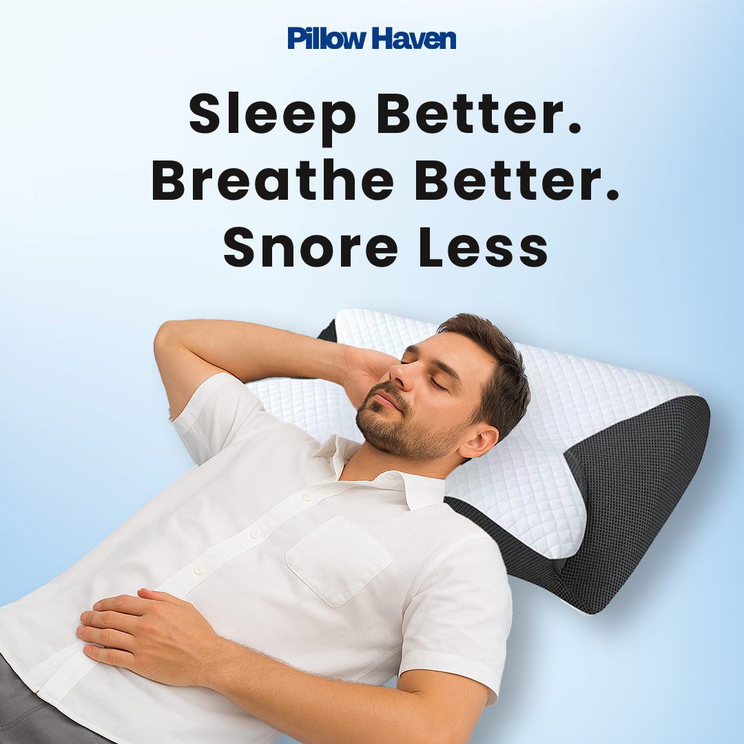 The Pillow That Silences Snoring - By Fixing Your Sleep Posture | 10 Year Sale 60% OFF