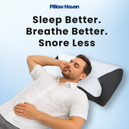 The Pillow That Silences Snoring - By Fixing Your Sleep Posture | 10 Year Sale 60% OFF