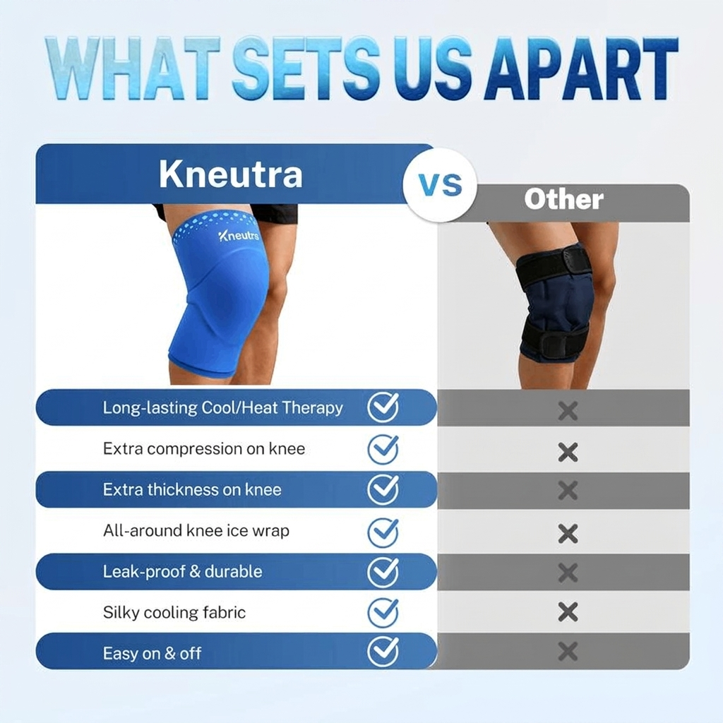 360° Hot & Cold Knee Recovery Wrap