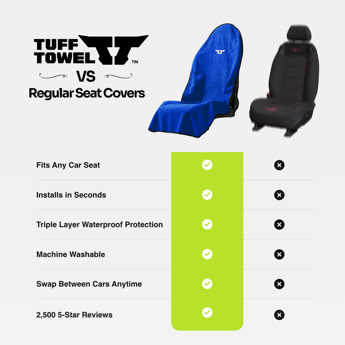 Waterproof Car Towel Seat Cover
