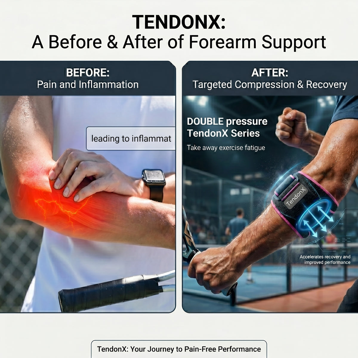TendonX — Targeted Compression Strap